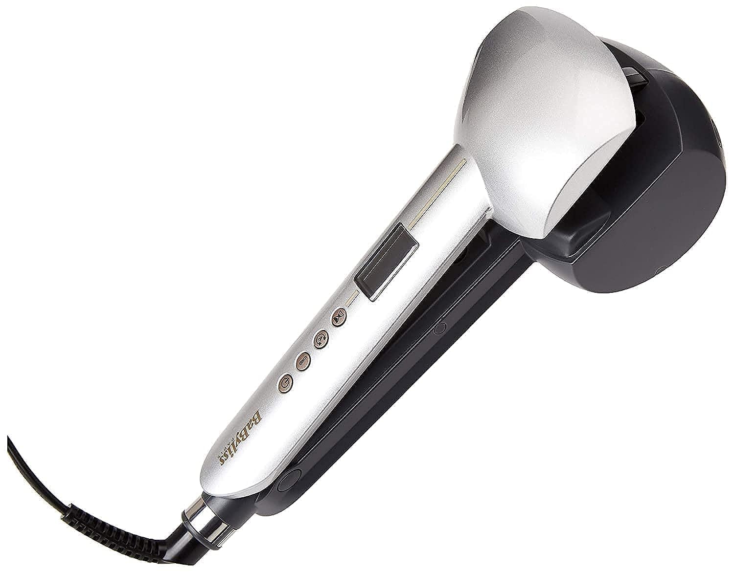 BaByliss Hair Curler| Auto Curling Technology For Effortless Curls| Optimum Ionic And Ceramic Technology| Fast And Efficient Curling Performance & Salon-quality Results At Home | C1600SDE(Silver ) BaByliss Hair Curler| Auto Curling Technology For Effortless Curls| Optimum Ionic And Ceramic Technology| Fast And Efficient Curling Performance & Salon-quality Results At Home | C1600SDE(Silver )